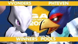 VVonders (Mewtwo) vs Phteven (Falco) | Pools | Georgia Melee Arcadian 2025 @ Georgia Tech