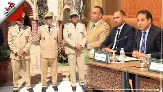 حفل تنصيب رجال السلطة الجدد بعمالة بن مسيك