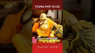 Tượng Phật Di lặc k&eacute;o bao tiền đ&oacute;n t&agrave;i l&ocirc;c #phongthuy #tuongphat #phậtdilặc #tailoc #viral
