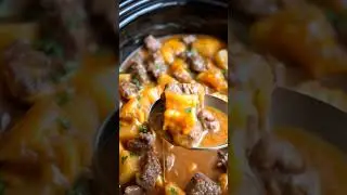 🥔 Amish Farmhouse Beef & Potato Stew 🍲