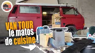 Cuisiner en van ! Je vide le van épisode #01 #VANTOUR