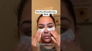 Pacifica Reusable Eye Patches Review | #eyepatches #pacificabeauty #tiktokfinds