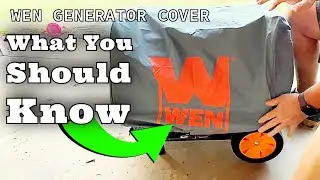 WEN 56406 Universal Weatherproof Generator Cover, Medium