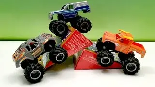 MONSTER JAM K'nex U.S. AIR FORCE AFTERBURNER Freestyle El Toro Loco Max-D