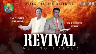 🔴 LIVE JYM INDIA || REVIVAL FASTHING  PRAYER ||  2 AUG  2025 || #live #jym  #jymindia