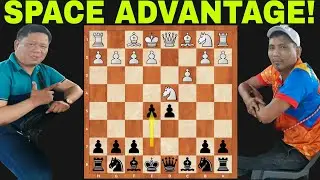 FM Asuela's Space Advantage Forces Obeso to Give Up a Piece!