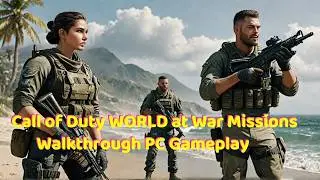Call of Duty World at War Missions Walkthrough PC Gameplay