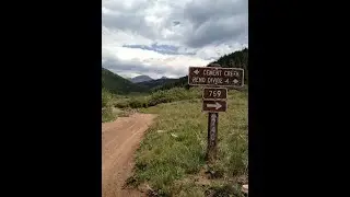 Reno Divide Road N-S, Taylor Park, CO 4K