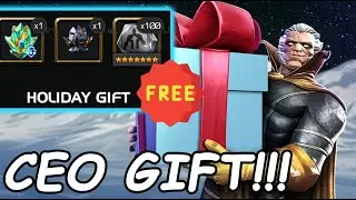 BEST HOLIDAY GIFT MCOC!!! TITAN NEXUS AND CEO LUCK!!