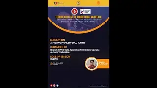 Session on Achieving Problem-Solution Fit & Product-Market  Fit