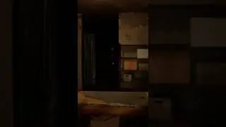 She is just standing there... menacingly