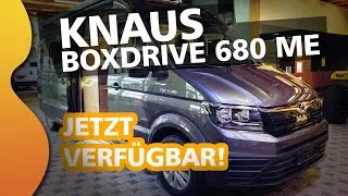 KNAUS BoxDrive 680 ME 2022 | JETZT VERFÜGBARER Kastenwagen | Wohnmobil auf MAN | ROOMTOUR