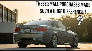 The E92 M3 gets its first mods!! (Completely changed look for under $150)
