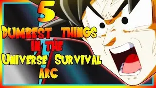 The DUMBEST Things From the Tournament of Power in the Dragon Ball Super Universe Survival Arc.