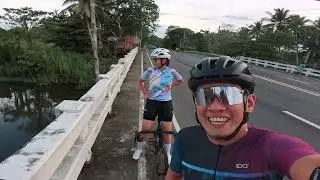 First ride with her new bike