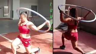 10 MIN FULL BODY WORKOUT -  Low Impact | Hula-hoop