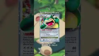 Top 10 Most Expensive Snorlax Cards