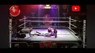 Tsunami vs fantasy Rocket City championship wrestling 