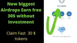 New biggest Airdrop Loot | Claim Fast 30$ Instant receive | instant withdrawal | Moha Loot🥰🥰