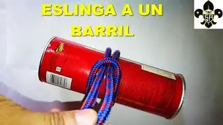 ESLINGA A UN BARRIL