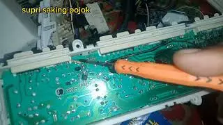 Part 2: Sharp es-fl872 modif triac z7m pakai bt131,soket water level