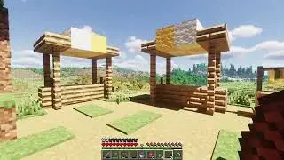 Minecraft Path Tracing Shader Gameplay
