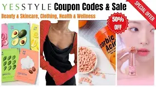 👉YesStyle Coupon Code & Sale:💸Up to 50% Discount on Beauty, Skincare,💥Clothing, Health & Wellness🔥