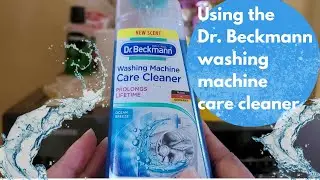 How I used the Dr. Beckmann washing machine care cleaner