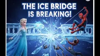 Frozen Elsa & Spiderman: The Ice Bridge Collapse | Epic Superhero Rescue for Kids ❄️🌉