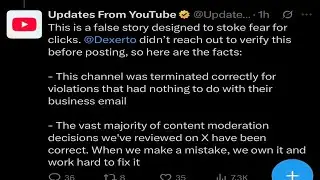 У YouTube возник конфликт с крупным создателем контента&hellip;