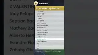 Pes 2021 Callname