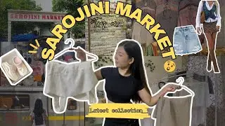 Sarojini Nagar Market Haul + Pinterest-Inspired Try-On Haul | Monsoon Style on a Budget💓