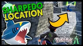 ГДЕ НАЙТИ ШАРПЕДО В POKEMON LEGENDS Z A