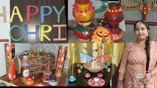 Lohri Theme Kitty Party Decoration & 2 Lohri games || Lohri DIY ideas || Deepshikha Agarwal