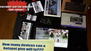 Dark Shadow Tetherme for ios8+ question-how many devices can you connect?  HERVEs WORLD- episode 315