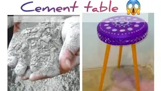 table pr mosaic art| cement se home tea ☕ table #art #craft #homedecor