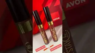 Comparei as novas cores do batom power stay | Vermelho Terra x Ros&ecirc; Avermelhado #Avon