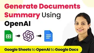 How to Auto Generate Documents Summary using OpenAI