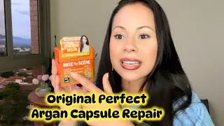 Máscara com CÁPSULAS DE ARGAN😱 Mise Èn Scene Perfect ARGAN Capsule Repair
