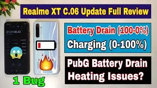 Realme XT C.06 new update review - Battery drain & charging test | Realme XT C.06 update features