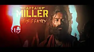 CAPTAIN MILLER - TEMPLE ENTRY BGM | CAPTAIN MILLER BGM