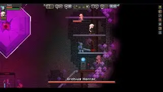 Defeating Erchius Horror in Starbound (with help)