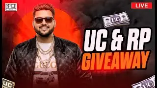 BGMI LIVE 😍 5 Royal Pass UC Giveaway | DAILY LIVE GIVEAWAY