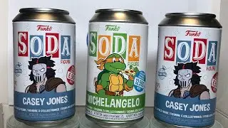 T.M.N.T Funko Soda opening