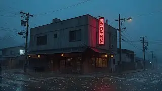 Aesthetic Rain Lofi 🌧️ Find Your Calm at a Neon Street Corner &bull; Deep Focus Study Music