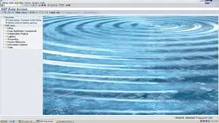 How to change initial log screen or easy excess screen image in SAP.