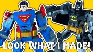 Superman vs. Batman – Mech Edition | LEGO DC Sets 76302 and 76270