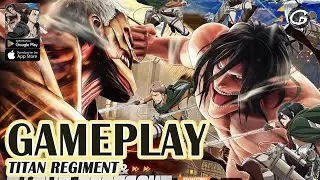 Titan Regiment Gameplay - Mobile Game (Android & IOS)
