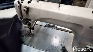 Danim Back pocket join in garments industry 