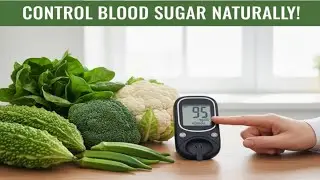 5 Best Vegetables for Diabetes | Control Blood Sugar Naturally & Improve Insulin Sensitivity